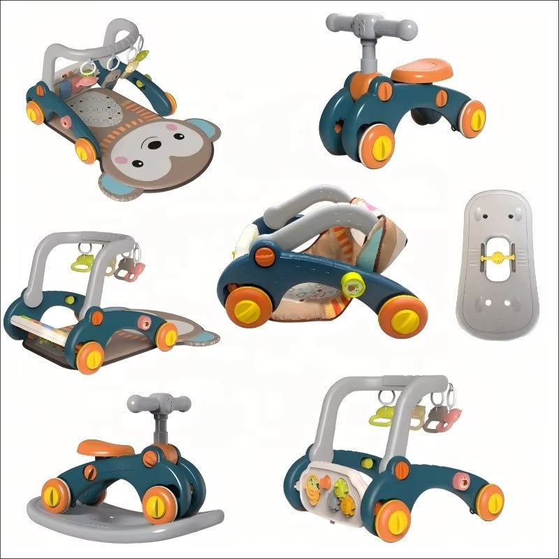 7-in-1 Baby Activity Walker & Ride-On
