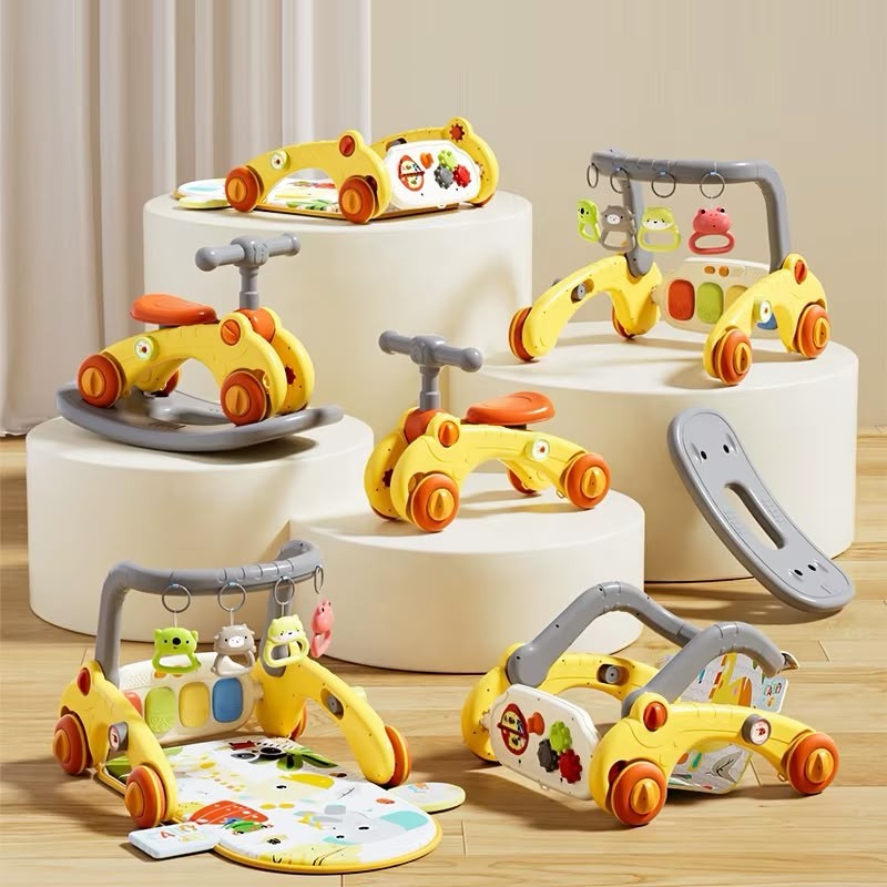 7-in-1 Baby Activity Walker & Ride-On