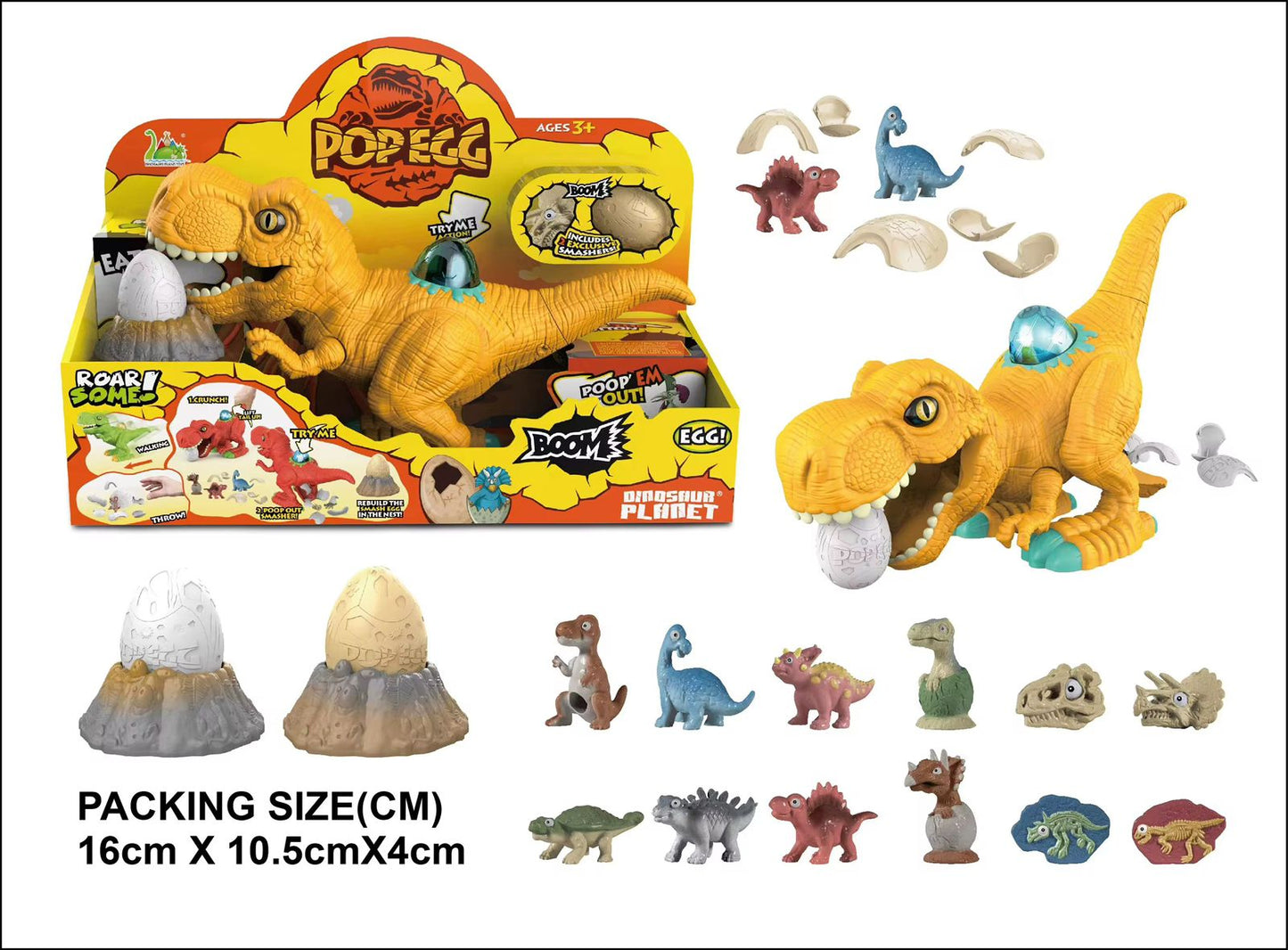 Dinosaur Planet Pop Egg