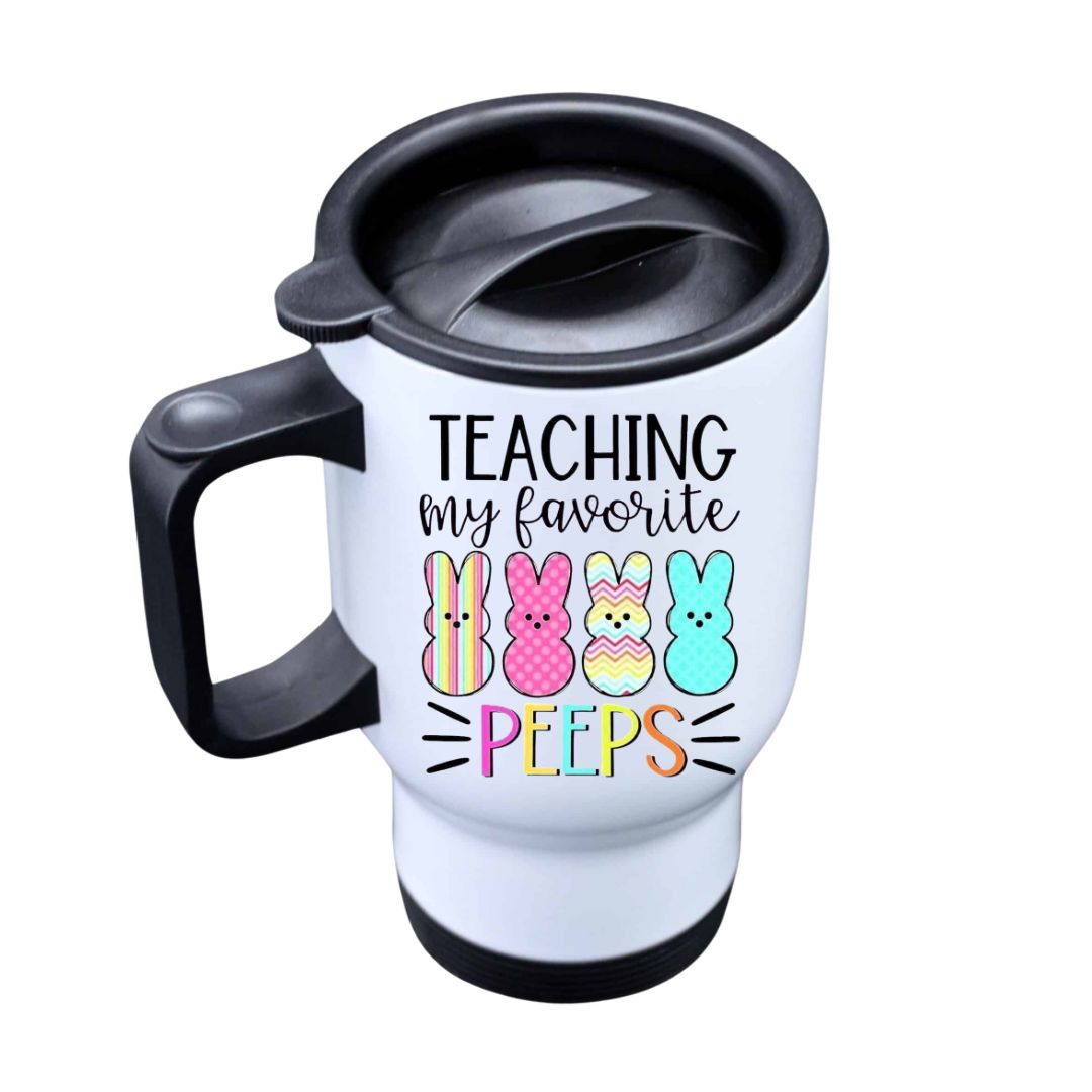 Personalised Teacher-Themed Stainless Steel Travel Mug