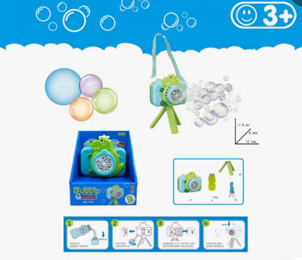 Bubble Camera Toy