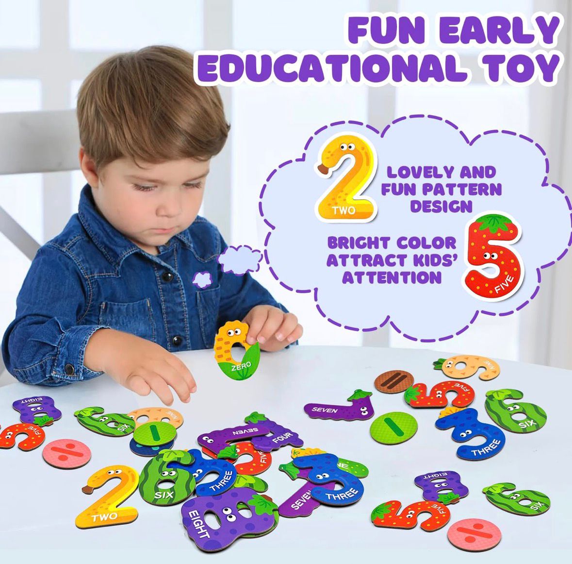 Magnetic Numbers Set