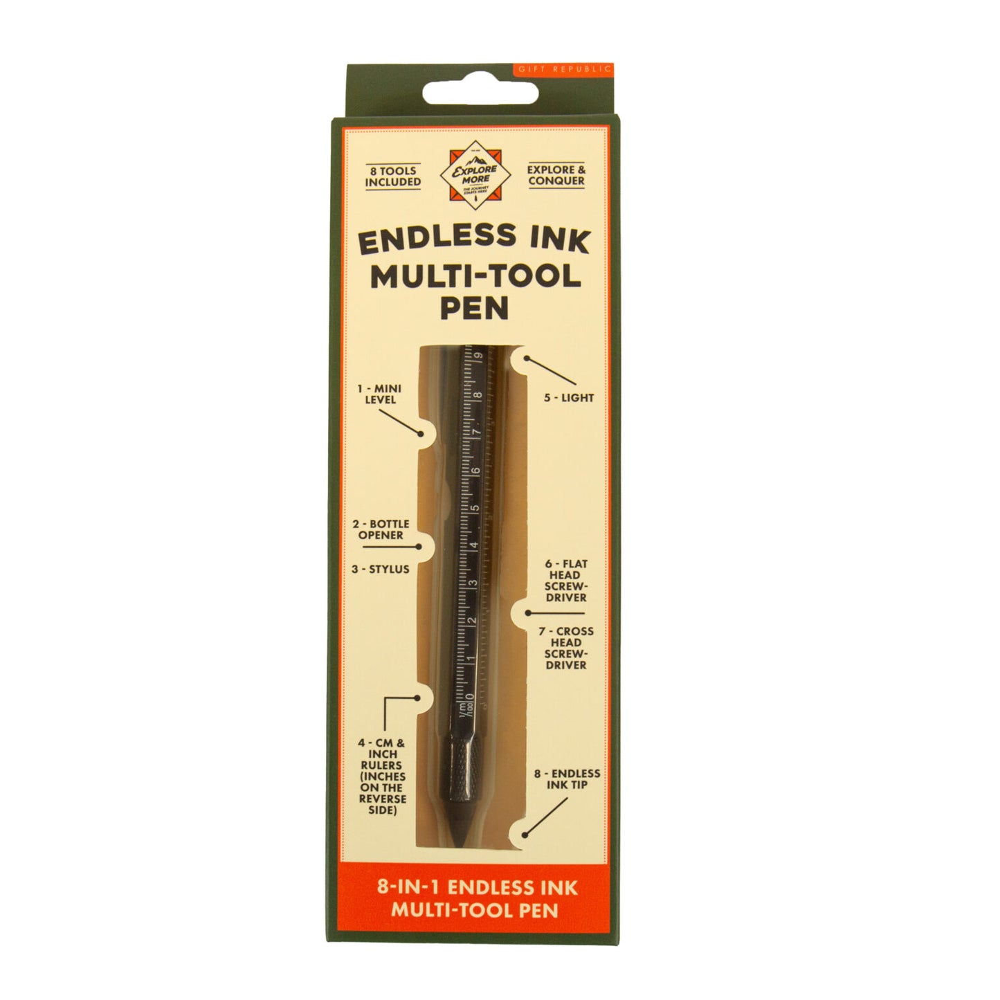 Endless Ink Multi-Tool Pen
