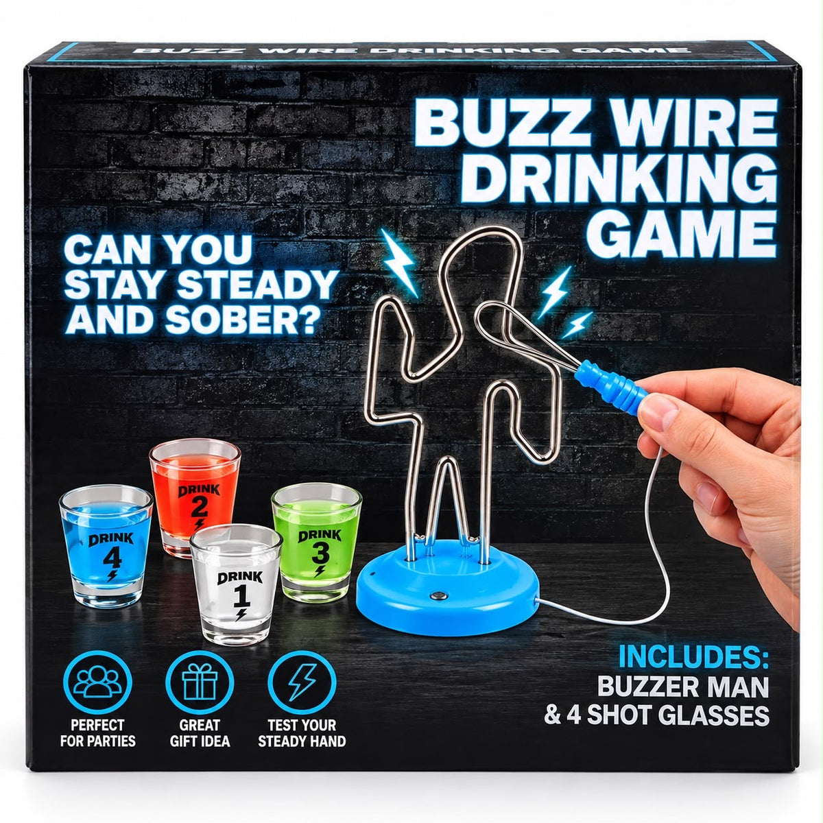 Buzz Wire Drinking Game