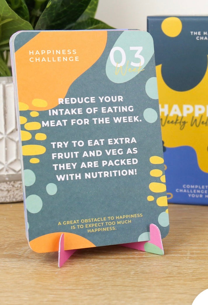 Happiness Weekly Wellness Cards