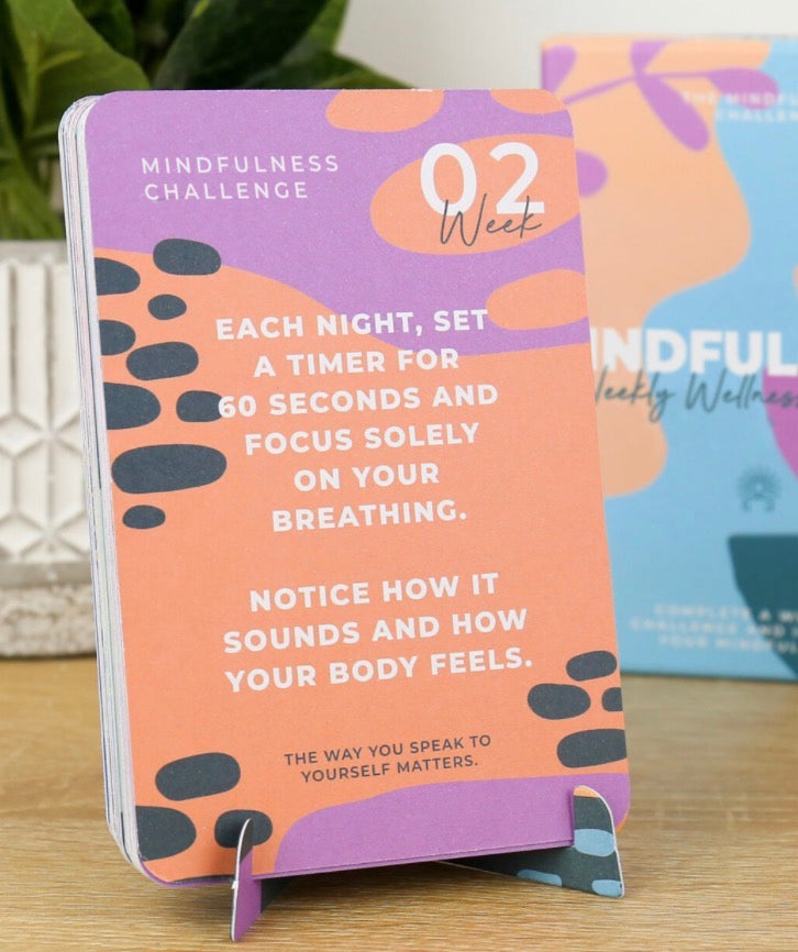 Mindfulness Weekly Wellness Cards