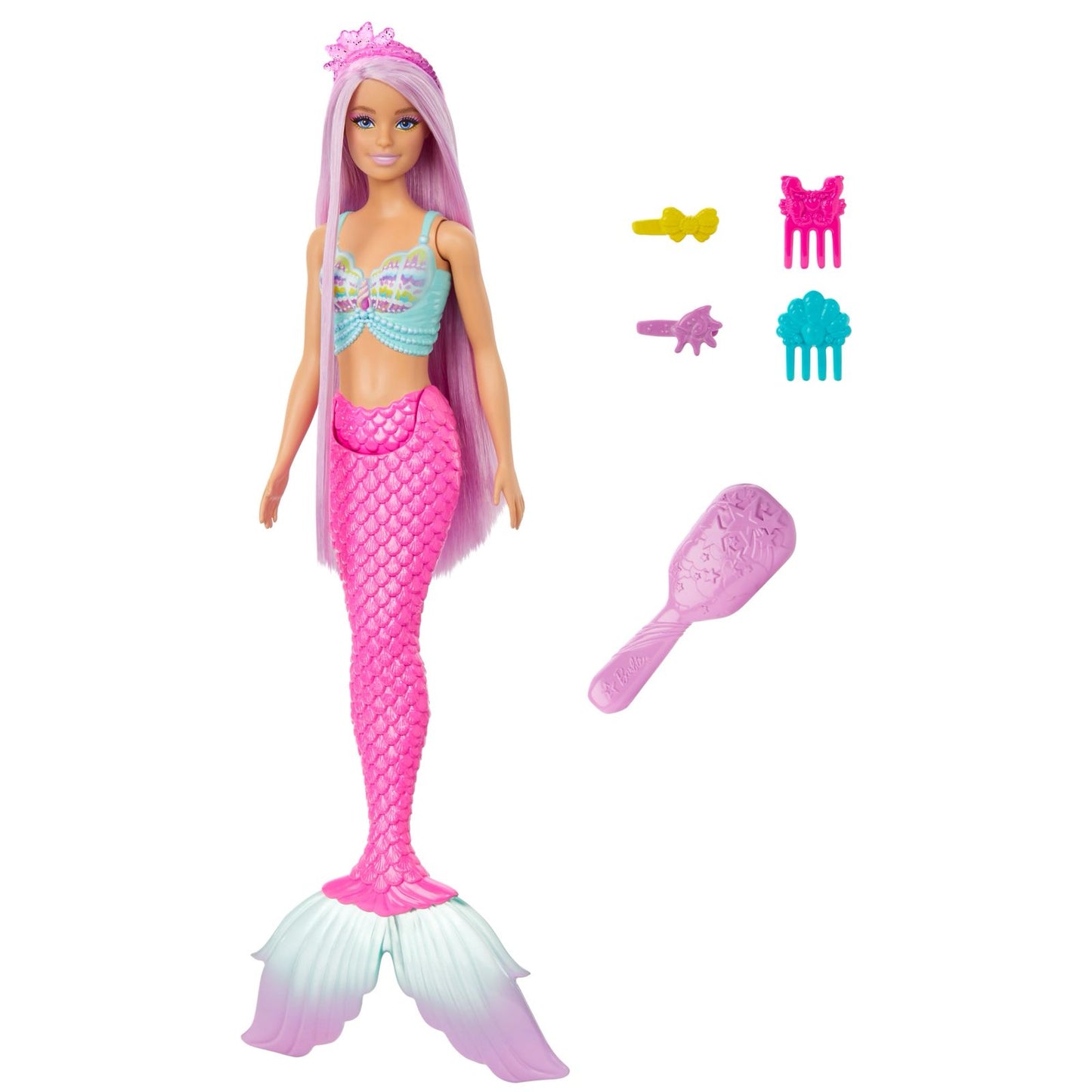 Barbie Mermaid Doll with Styling Accessories