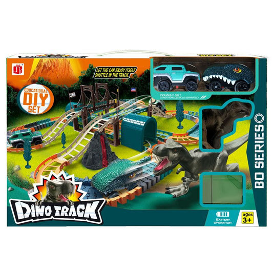 Dinosaur Track Set (132 Piece)
