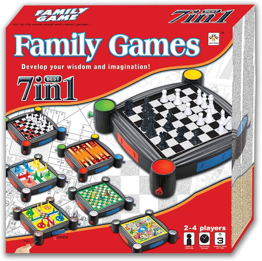 7in1 Classic Family Games Set