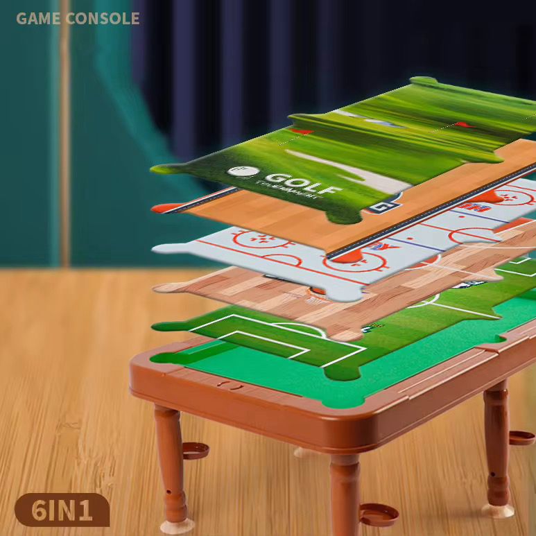 6-in-1 Multifunctional Gaming Table