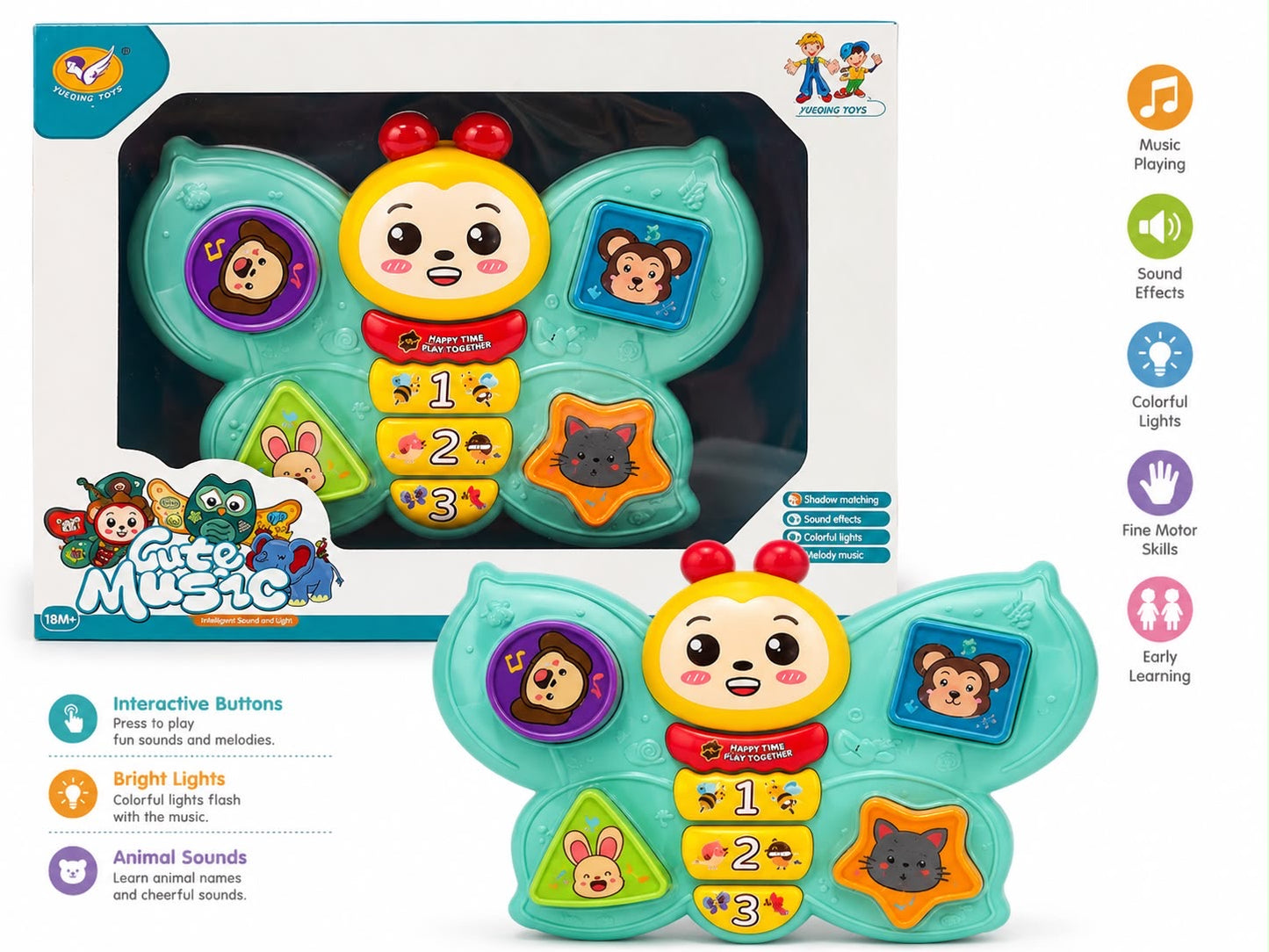 Musical Butterfly Toy