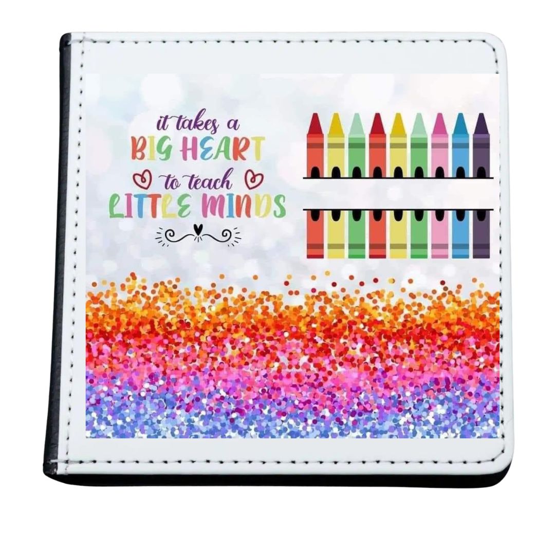 Personalised Faux Leather Notes Holder