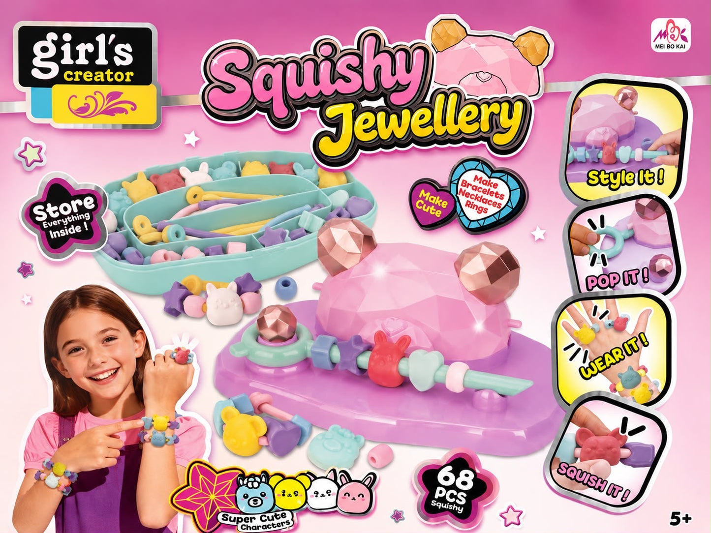 Squishy Jewelery Craft Kit