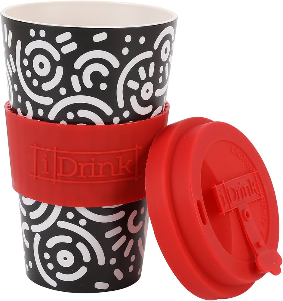 iDrink RPET Travel Cup (435ml) - Assorted