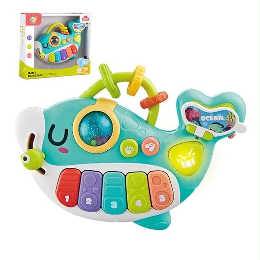 Baby Musician Whale Toy