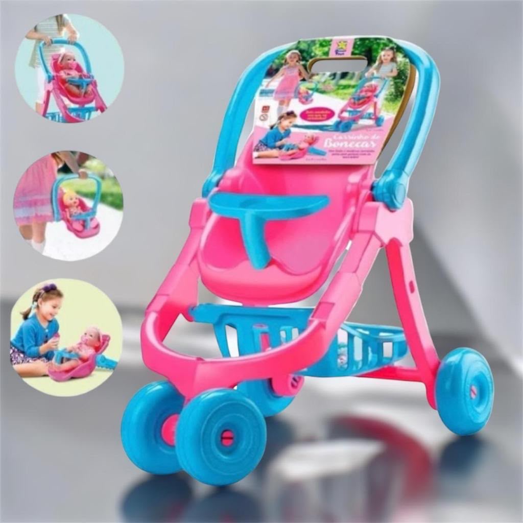 3in1 Doll Stroller & Carrier Set