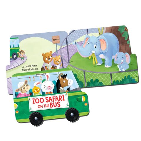 Zoo Safari On The Bus Board Book