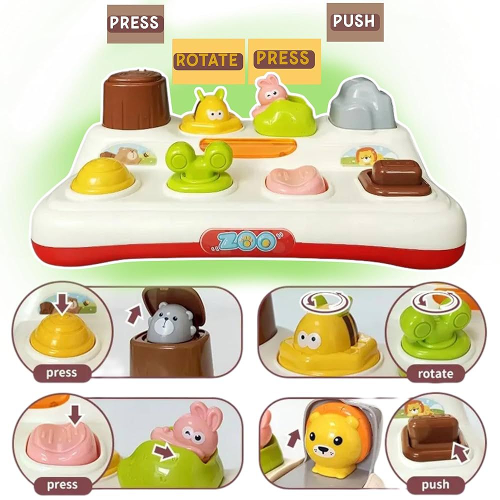 Pop-Up Zoo Toy