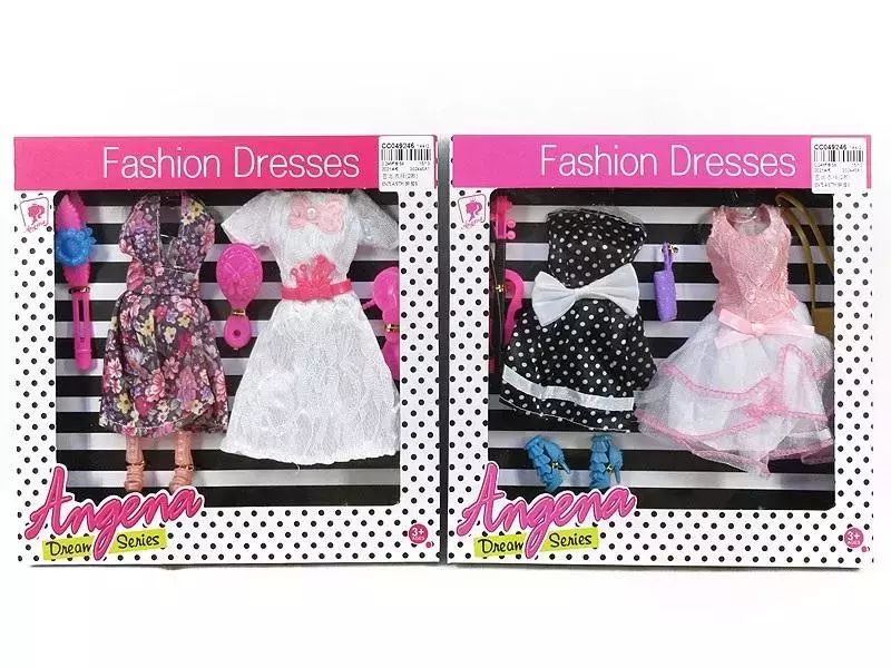 Angena Dream Series Fashion Doll Dresses (Set of 2)
