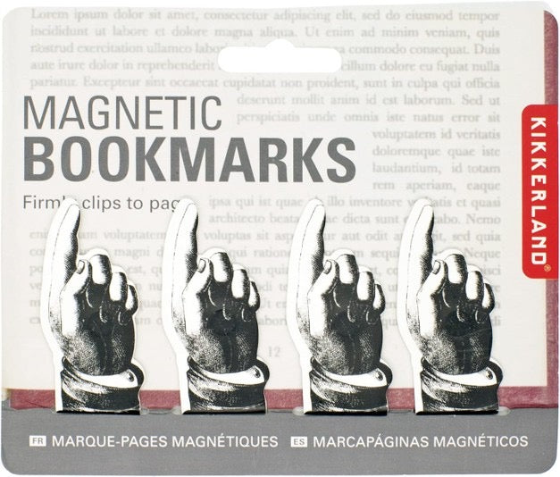 Magnetic Bookmarks (Set of 4)