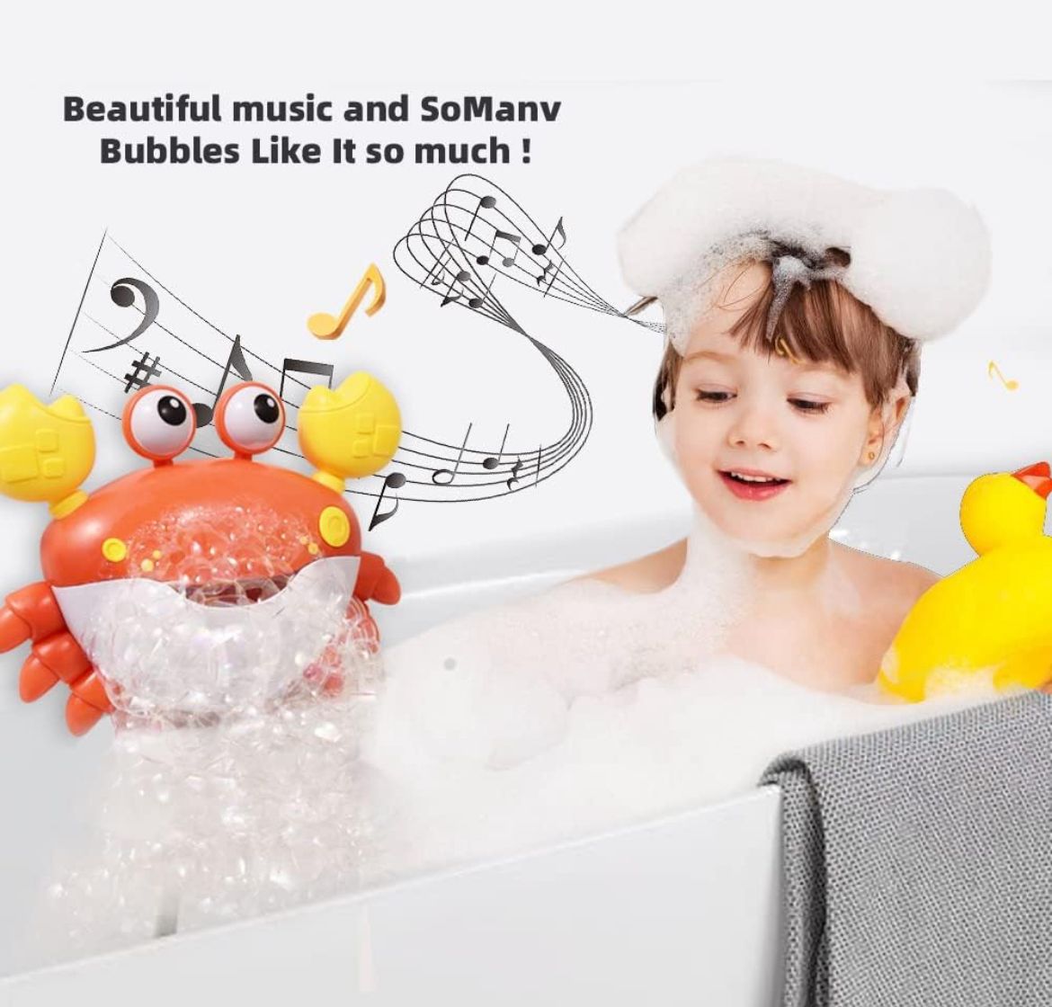 Crab Bubble Maker Bath Toy