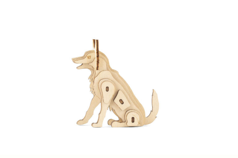 3D Wooden Puzzle - Dog