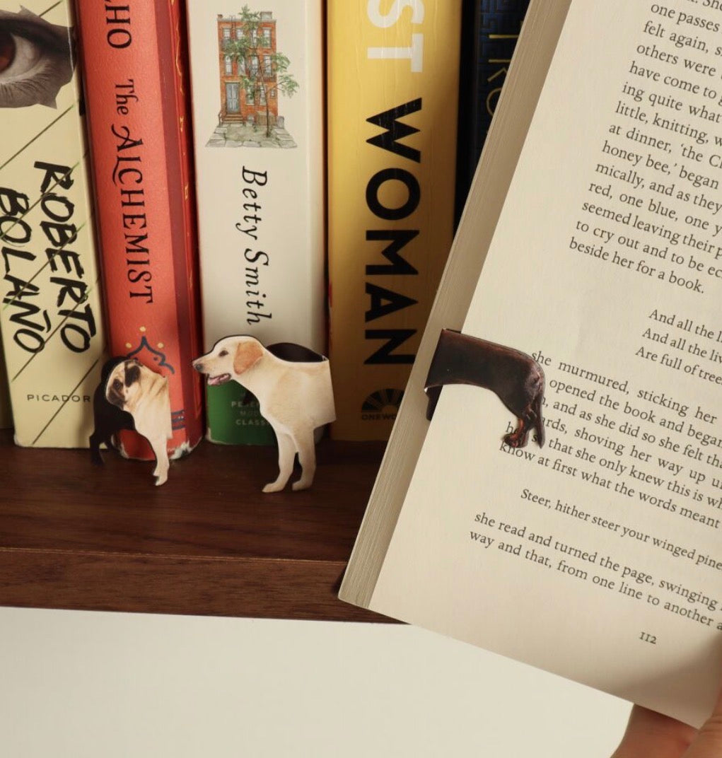 Dog Magnetic Bookmarks