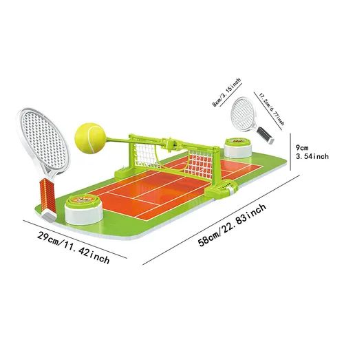 Interactive Tabletop Tennis Game Set