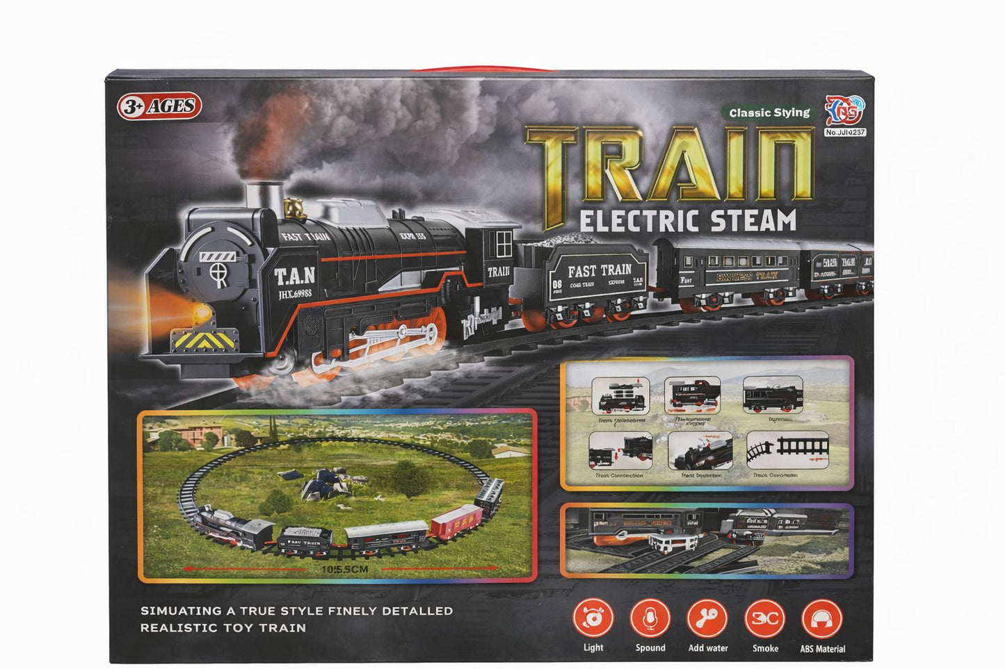 Electric Steam Train Set
