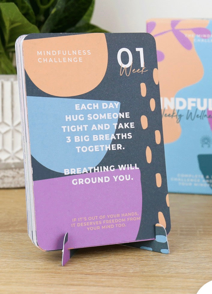 Mindfulness Weekly Wellness Cards