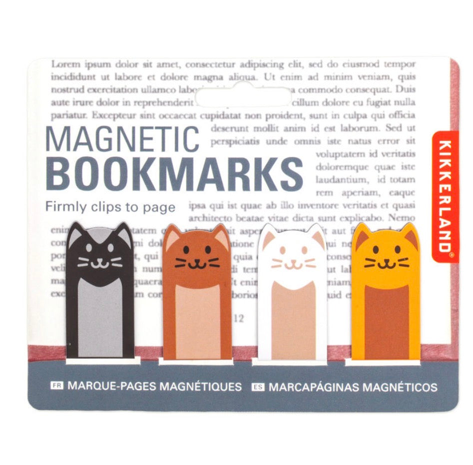 Cat Magnetic Bookmarks