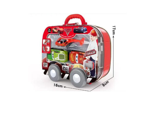 Disney Cars 2-in-1 Portable Storage Play Set