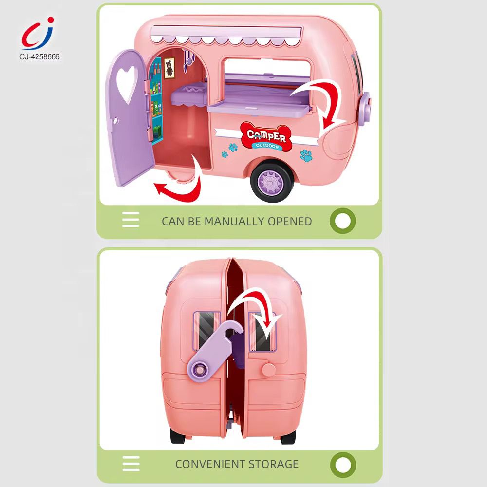 Outdoor Kids’ Pet Camper Play Set