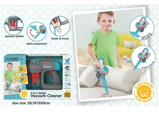 2-in-1 Vacuum Cleaner Toy