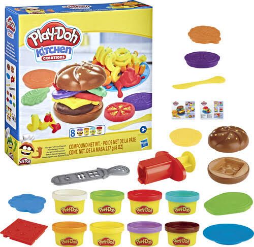 Play-Doh Kitchen Creations - Burger ‘n Fries Playset