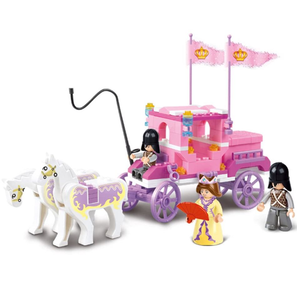 Royal Carriage Building Blocks Set (137 Pieces)