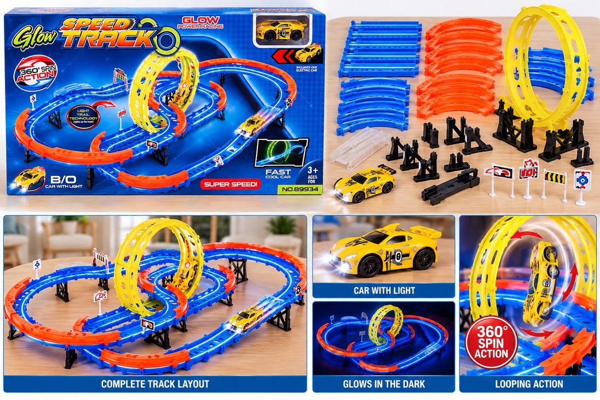 Glow Speed Track Racing Set