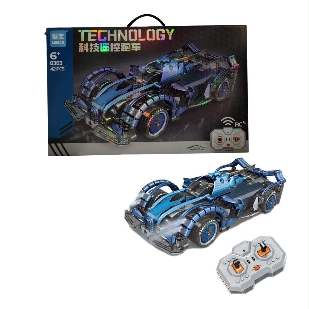 Leibao Technology RC Racing Car Building Set (421 Pieces)