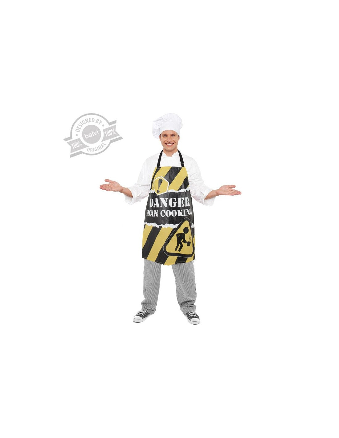Danger Man Cooking PVC Apron