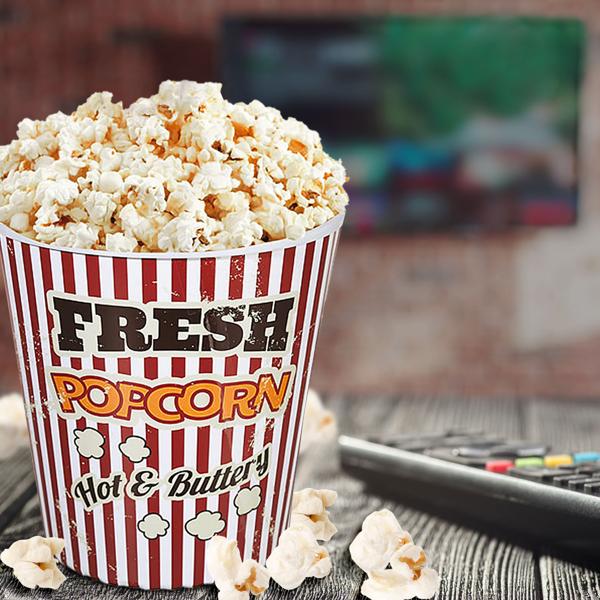 Retro Popcorn Bowl