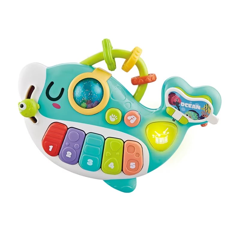 Baby Musician Whale Toy