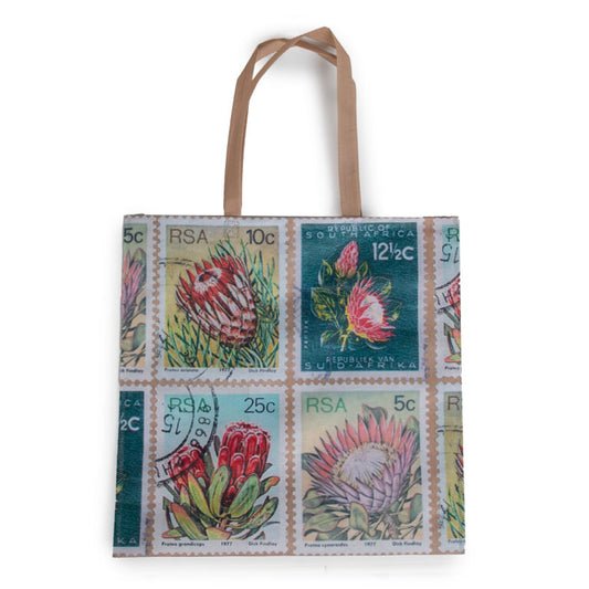 Portfolio Bag - Protea Stamps