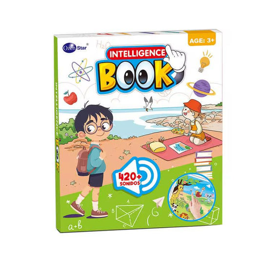 Intelligence Book - Interactive Learning Book for Kids