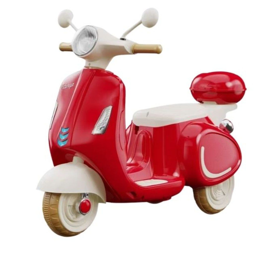 Kids Electric Ride On -  Mini Vespa Scooter