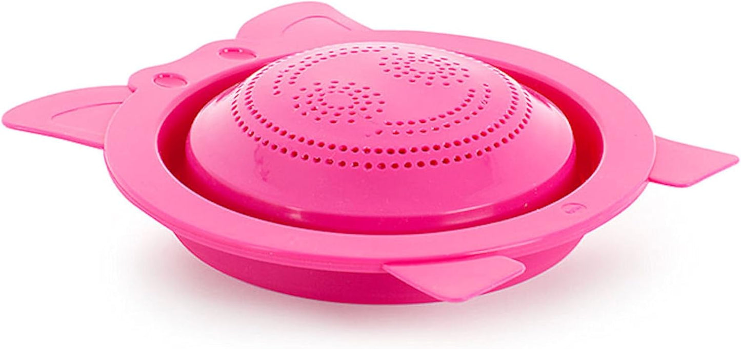 Oink! Collapsible Silicone Colander