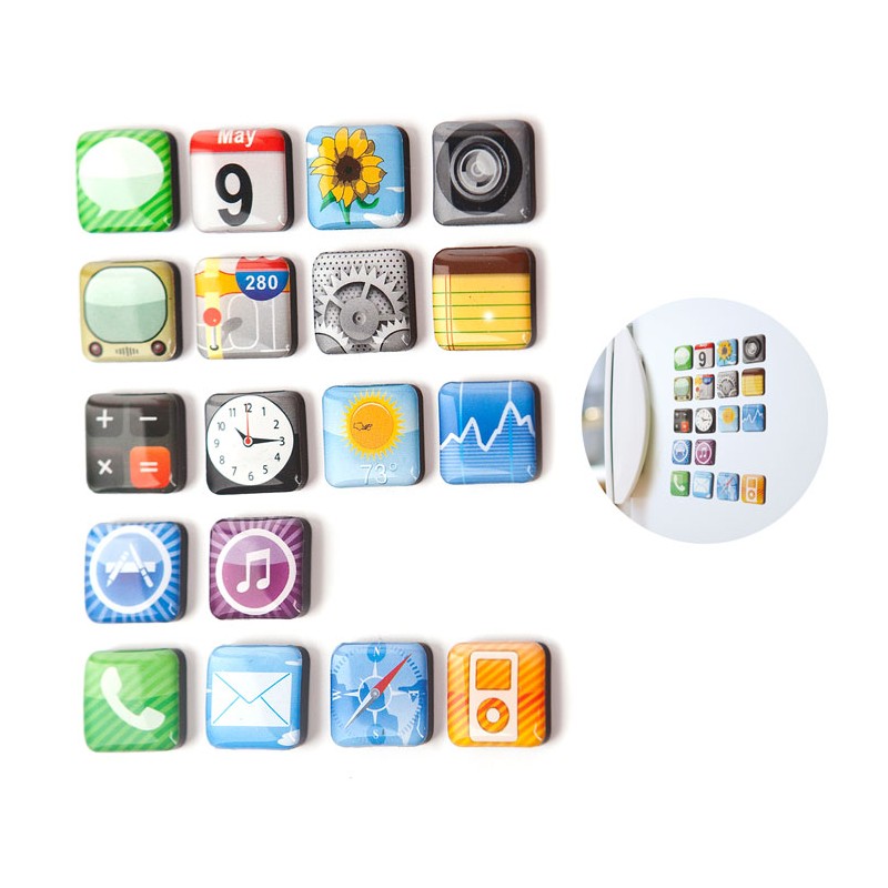 App Magnets Set