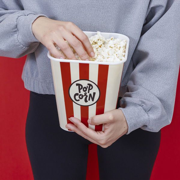 Giant Retro Popcorn Bowl