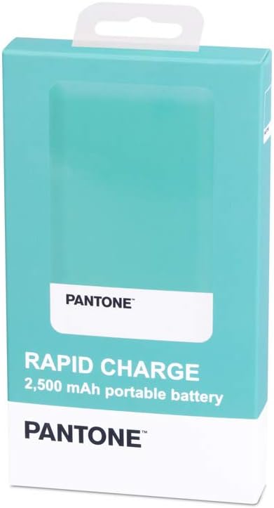 Pantone Turquoise Fast Charge Powerbank - 2500 mah