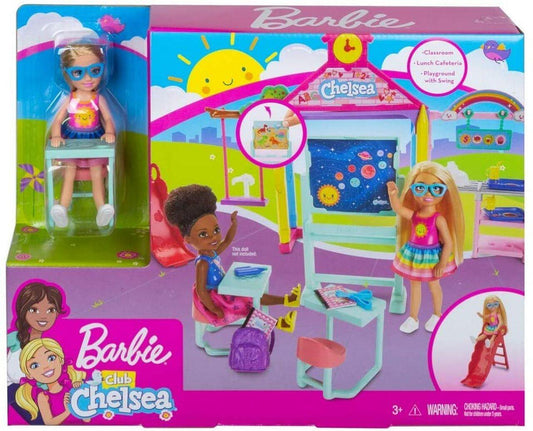 Barbie Club Chelsea School Play Set