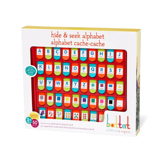 Hide & Seek Alphabet Board